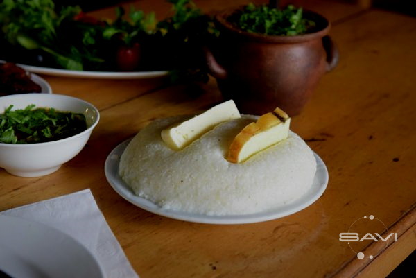 мамалыга абхазская с сыром