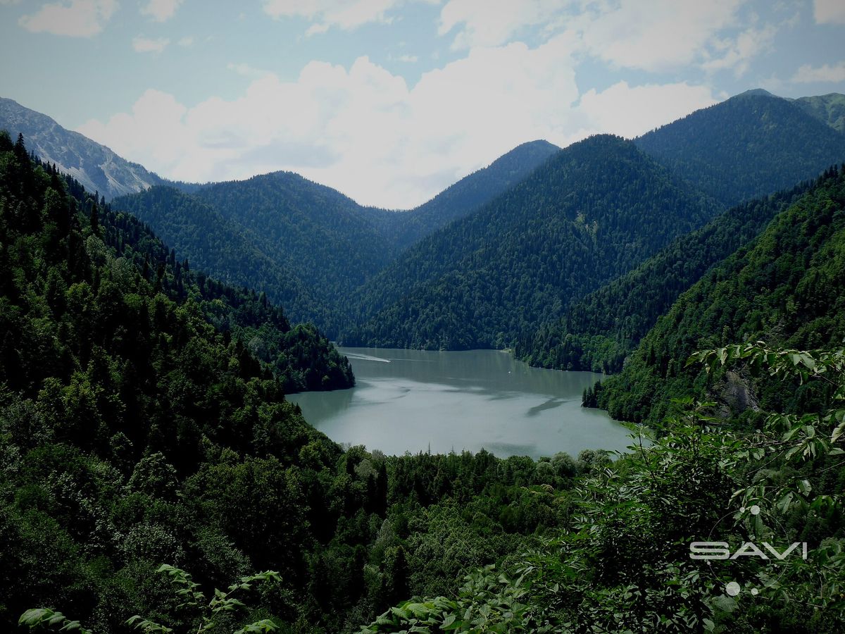 Georgia, Abkhasia, Gagra - Водопад Птичий клюв WMID2676460
