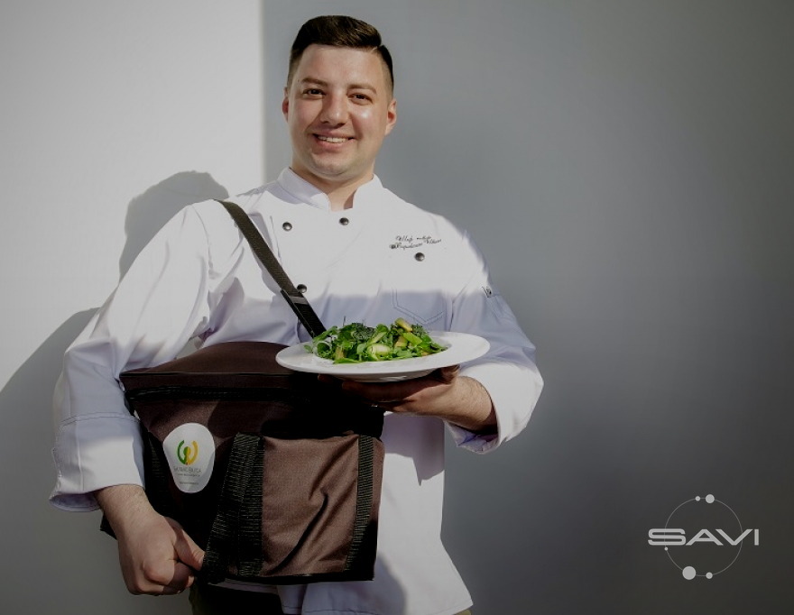 доставка готовой еды курьер город